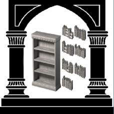 3D Printed - Bookcase A